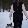 Non stop dogwear Damen Weste Obedience Vest schwarz Abbildung 5