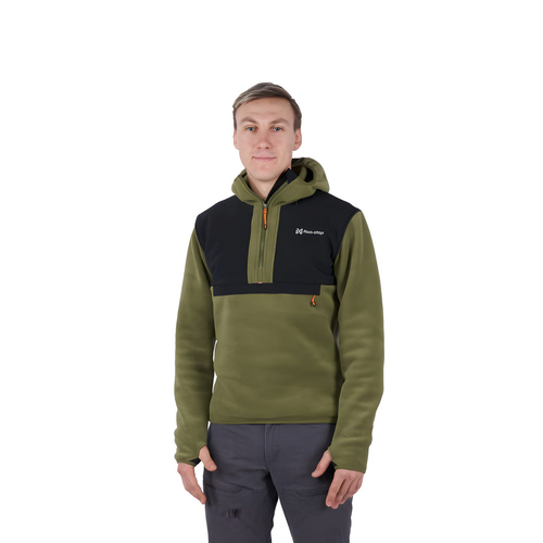 Non-stop dogwear Herren Hoodie HZ M grün, Größe: L