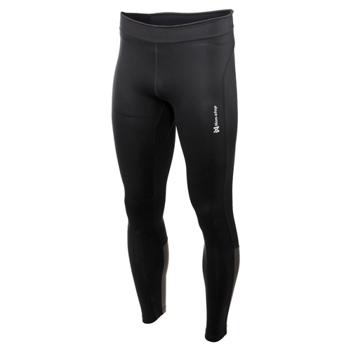 Non stop dogwear Herren Laufhose CaniX Long Tights schwarz