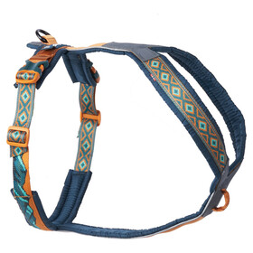 Abbildung Non stop dogwear Hundegeschirr Line Harness 5.0 Rachel Pohl Edition teal/oak