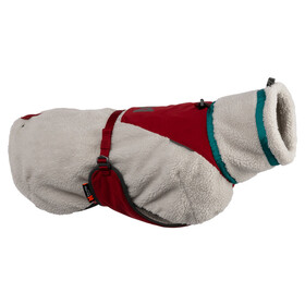 Abbildung Non stop dogwear Hundejacke Trekking Fleece Jacket grau/weinrot/trkis