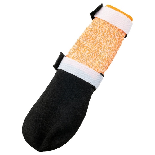 Non stop dogwear Hundeschuhe Protector Bootie High schwarz/orange