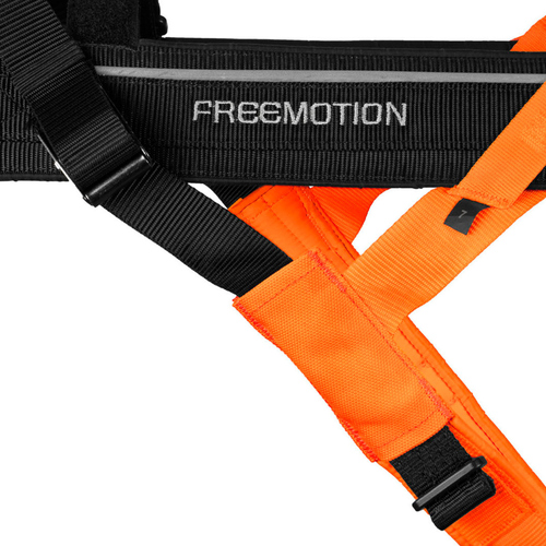 weitere Abbildung Non stop dogwear Zuggeschirr Freemotion Harness 5.0 schwarz/orange