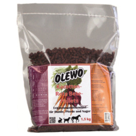 Abbildung OLEWO Karotten-Rote Bete-Pellets 1,5 kg fr Hunde