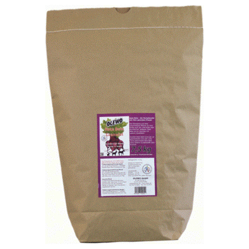 OLEWO Rote Bete-Granulat 7,5 kg für Hunde