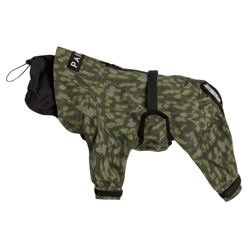 Paikka Hunderegenanzug Grün 55 cm