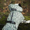 PAIKKA Hunde Regenmantel reflektierend "Visibility Raincoat" green leo Abbildung 5