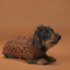 PAIKKA Hunde Strickpullover "Handmade Knit Sweater" camel Abbildung 3