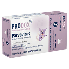 Abbildung PRODOX Schnelltest Parvovirus-Antigen