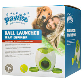 Abbildung Pawise Ballwerfer mit Leckerliautomaten