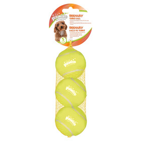 Abbildung Pawise Hundespielzeug Squeaky Tennis Ball 3er Set