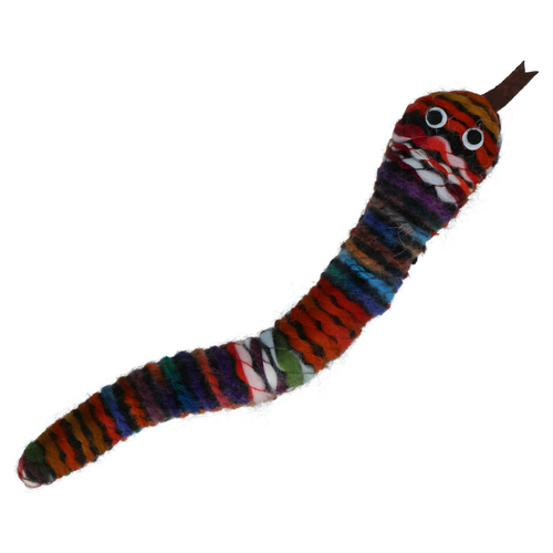 weitere Abbildung Pawise Katzenspielzeug Wool-Wool life Schlange