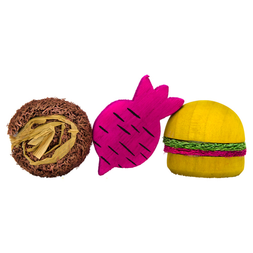weitere Abbildung Pawise Nager Holzspielzeug Wooden Loofah Pretty Toys No. 2