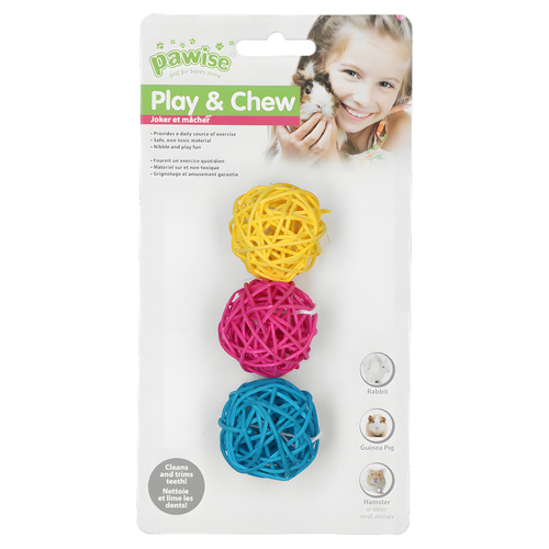 weitere Abbildung Pawise Nager Spielzeug Play & Chew Balls