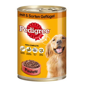 Abbildung Pedigree Adult 5 Sorten Geflgel 400 g - 12 Stck