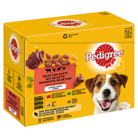 Abbildung Pedigree Adult Land-Selektion im Multipack 12 x 100 g - 4 Stck