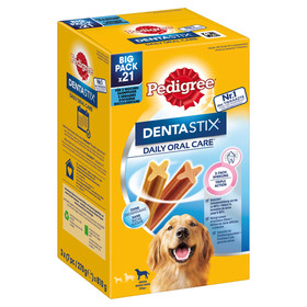 Abbildung Pedigree DENTASTIX Daily Care Multipack fr groe Hunde 4 x 21 Stck