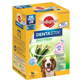 Abbildung Pedigree DENTASTIX  Daily Fresh Multipack groe Hunde 4 x 21 Stck