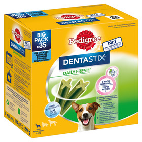 Abbildung Pedigree DENTASTIX Daily Fresh Multipack kleine Hunde 4 x 35 Stck