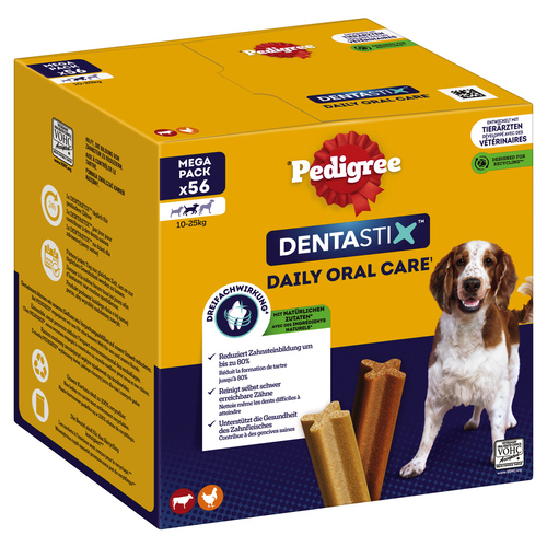 Pedigree DENTASTIX&trade; Multipack mittelgroße Hunde 56er