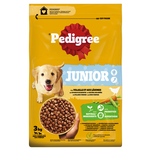 weitere Abbildung Pedigree Junior mit Geflgel + Gemse 3 kg