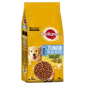 Abbildung Pedigree Junior mit Huhn & Reis 15 kg