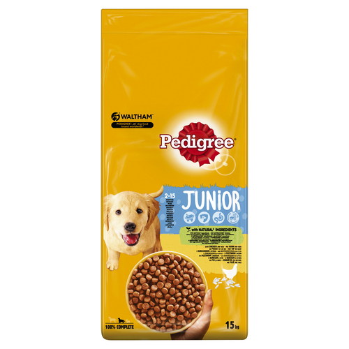 weitere Abbildung Pedigree Junior mit Huhn & Reis 15 kg