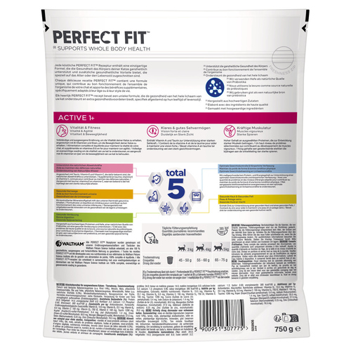 weitere Abbildung Perfect Fit Adult 1+ Active mit Rind 750 g