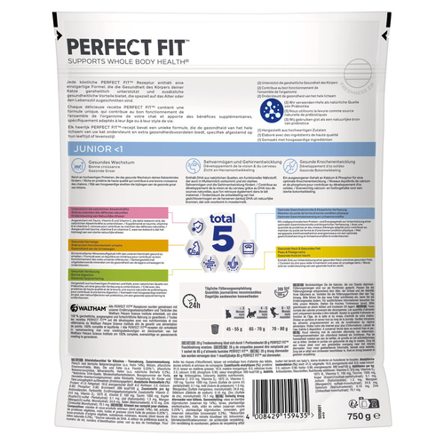 weitere Abbildung Perfect Fit Junior mit Huhn 750 g
