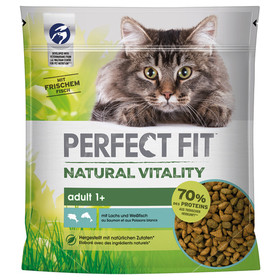 Abbildung Perfect Fit Natural Vitality Adult 1+ mit Lachs & Weissfisch 650 g