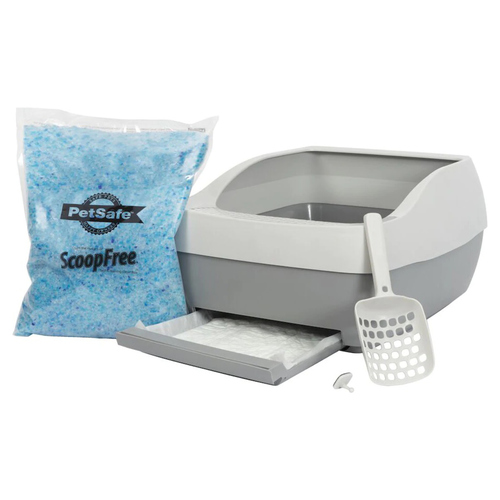 weitere Abbildung PetSafe Katzentoilette Deluxe mit Kristall-Katzenstreu