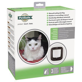 Abbildung PetSafe Manual Cat Flap braun