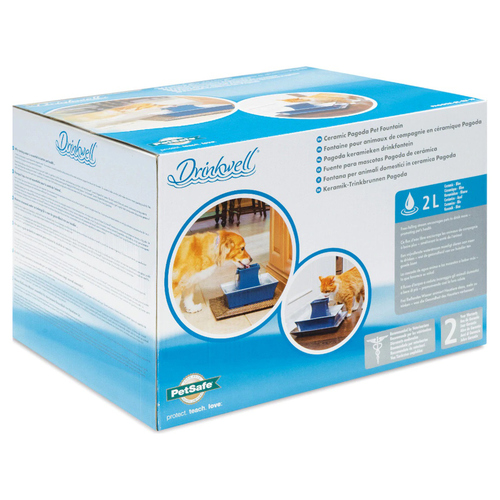 weitere Abbildung PetSafe Trinkbrunnen Drinkwell Pagoda blau fr Katzen