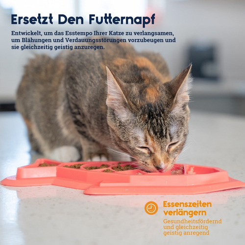 weitere Abbildung Petstages Fishie Fun Feed Mat pink