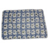 Pettimania Fleece Decke mit Elefanten-Motiv blau Abbildung 1