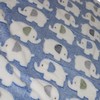 Pettimania Fleece Decke mit Elefanten-Motiv blau Abbildung 3