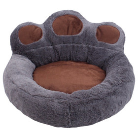 Abbildung Pettimania Hundebett Pfote grau