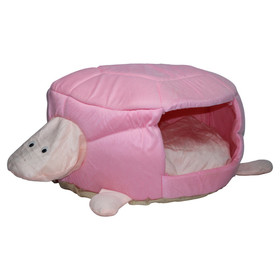 Abbildung Pettimania Hundebett Schildkrte pink