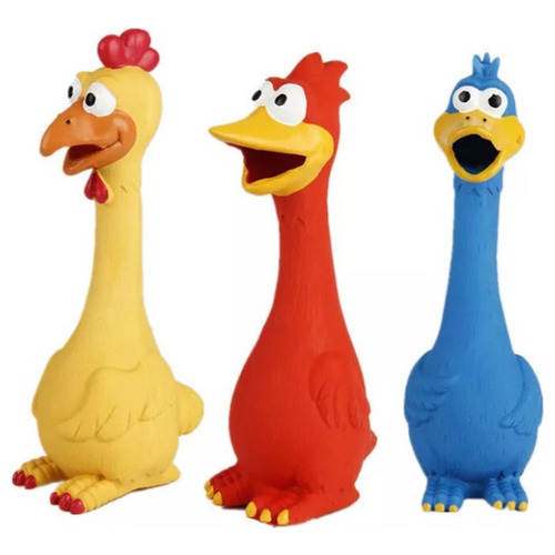 Pettimania Hundespielzeug Latex Hahn I