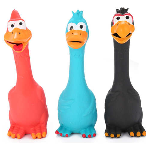 Pettimania Hundespielzeug Latex Hahn II