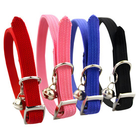 Abbildung Pettimania Katzenhalsband Nylon mit Glckchen und Schliee