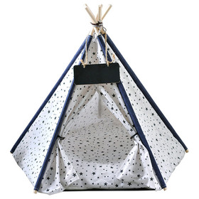 Abbildung Pettimania Tipi mit Sternprint fr Katzen