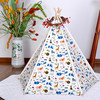 Pettimania Tipi mit Tierprint für Hunde Abbildung 2