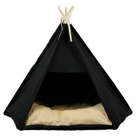 Abbildung Pettimania Tipi schwarz fr Katzen