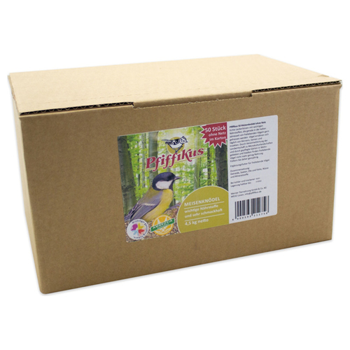 Pfiffikus Meisenknödel ohne Netz - 50er Pack