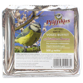 Abbildung Pfiffikus Vogelbuffet Frchte & Beeren 300 g