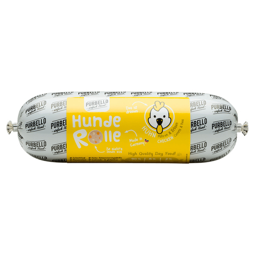 weitere Abbildung PurBello HundeRolle Huhn mit Mhren & Erbsen 800 g