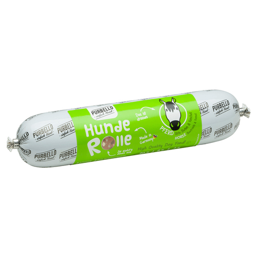 PurBello HundeRolle Pferd mit Roter Bete & Fenchel 400 g