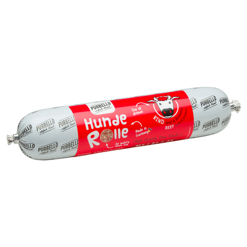 PurBello HundeRolle Rind mit Äpfeln & Buchweizen 400 g