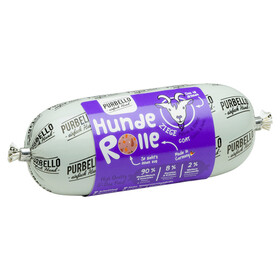 Abbildung PurBello HundeRolle Ziege mit Mhren & Krutern 200 g